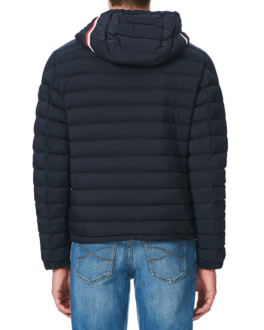 Herre | Jakker | Moncler | Eus Down Hooded Jacket Navy