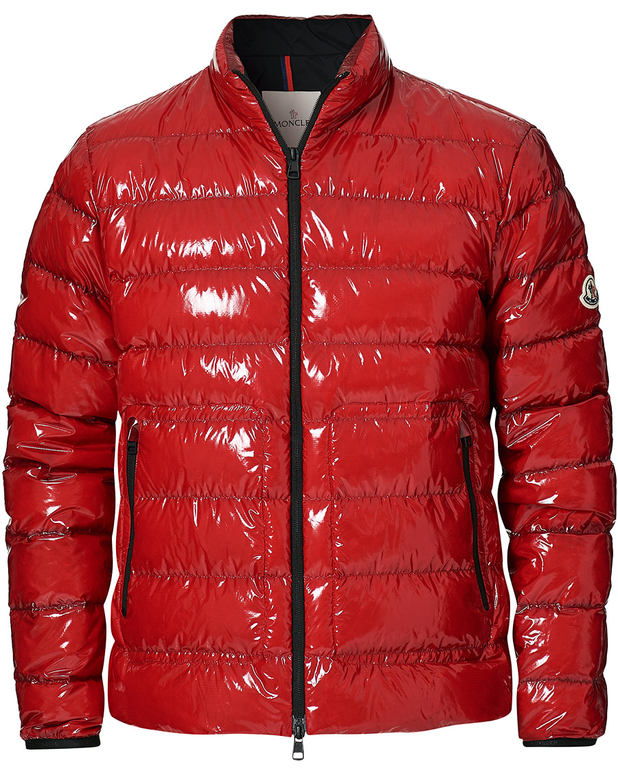 Herre | Jakker | Moncler | Agar Down Ripstop Jacket Red