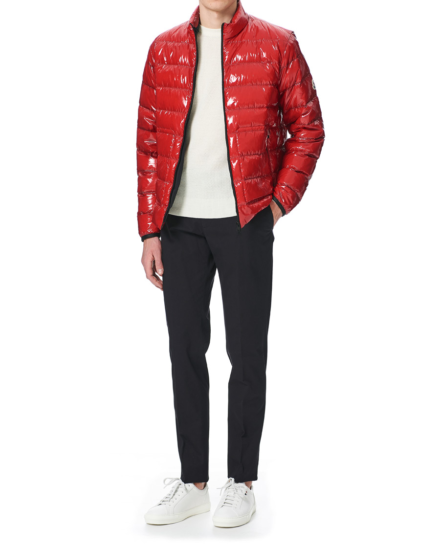 Herre | Jakker | Moncler | Agar Down Ripstop Jacket Red