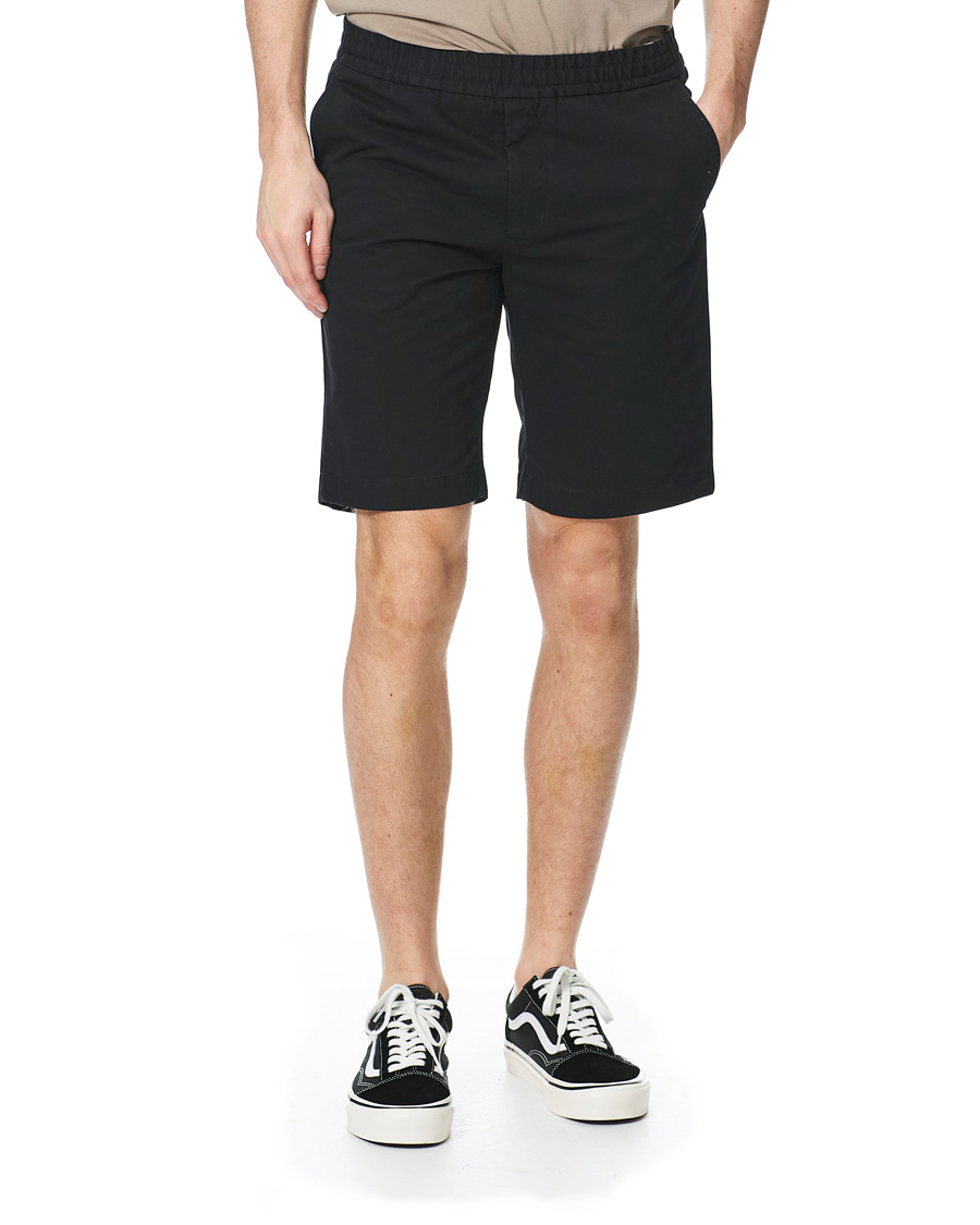 Herre | Shorts | Filippa K | Terry Cotton Shorts Black