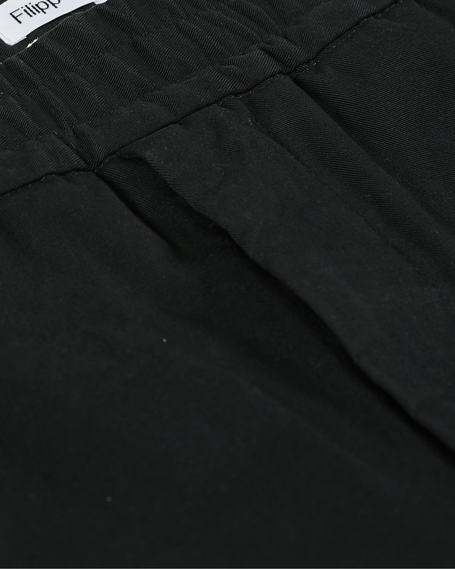 Herre | Shorts | Filippa K | Terry Cotton Shorts Black