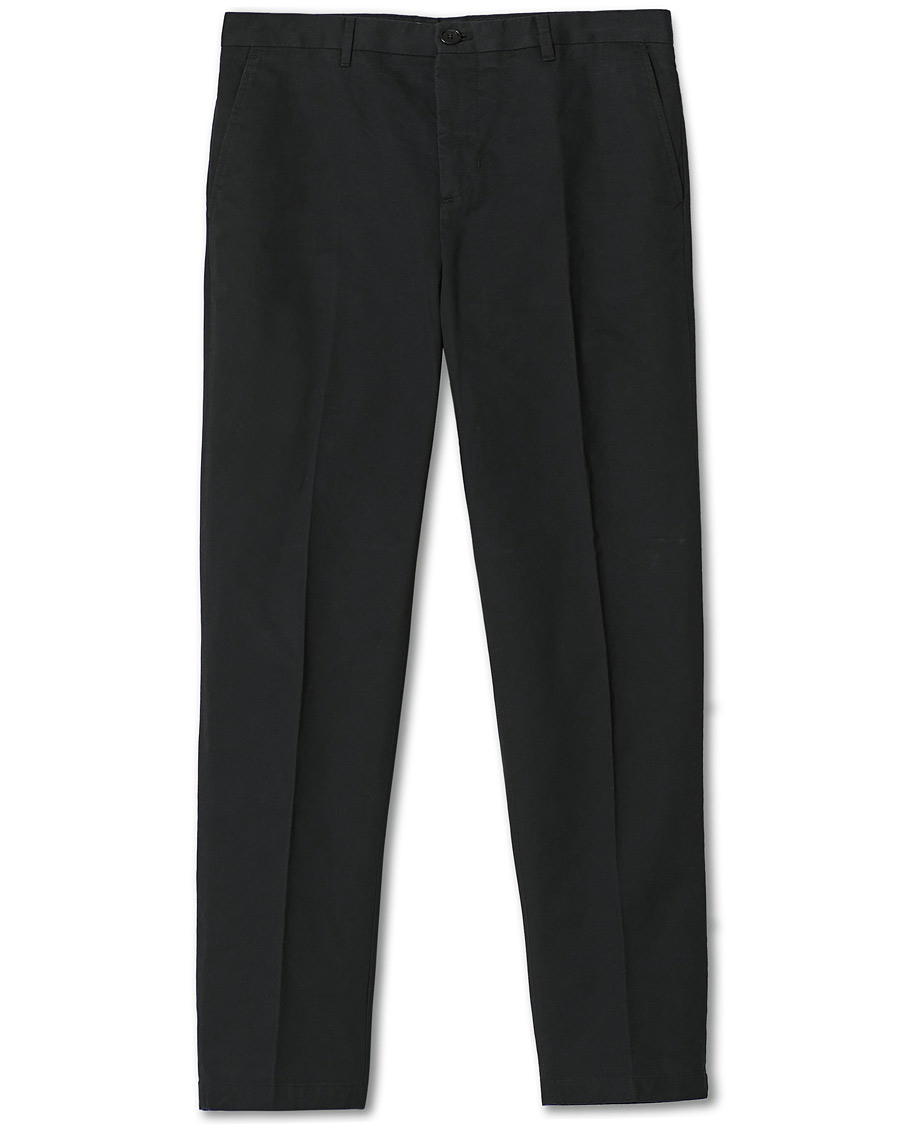 Herre | Bukser | Filippa K | William Cotton Trousers Black