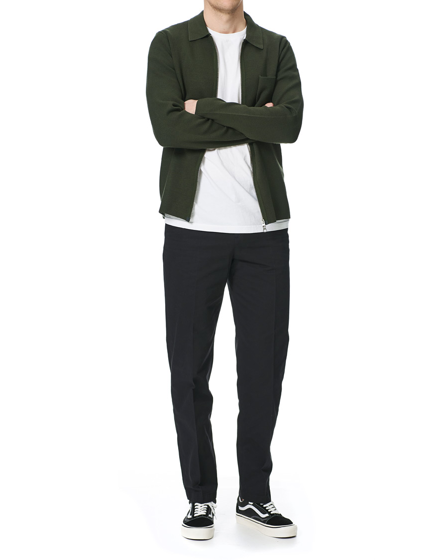 Herre | Bukser | Filippa K | William Cotton Trousers Black