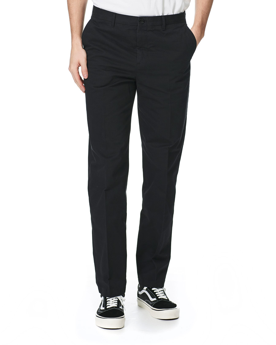 Herre | Bukser | Filippa K | William Cotton Trousers Black