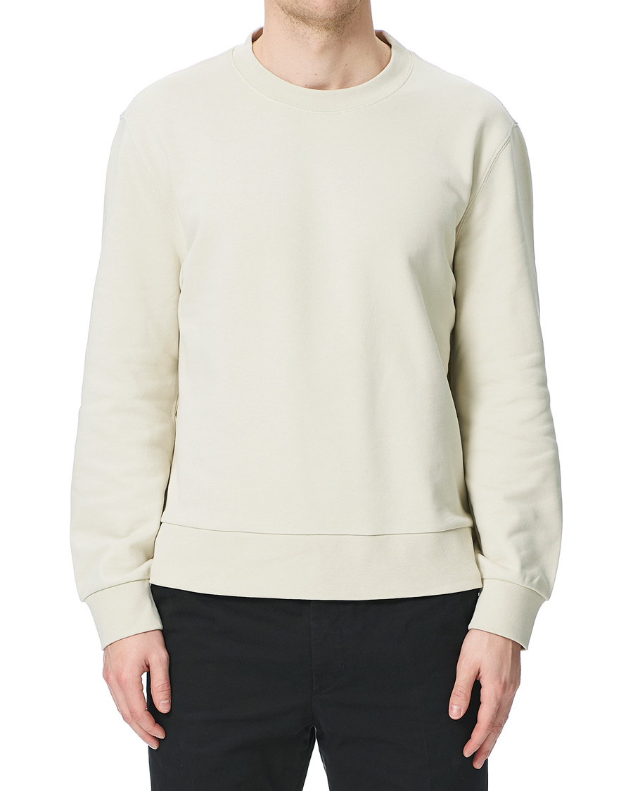 Herre | Trøjer | Filippa K | Gustaf Organic Cotton Sweatshirt Vanilla Ice