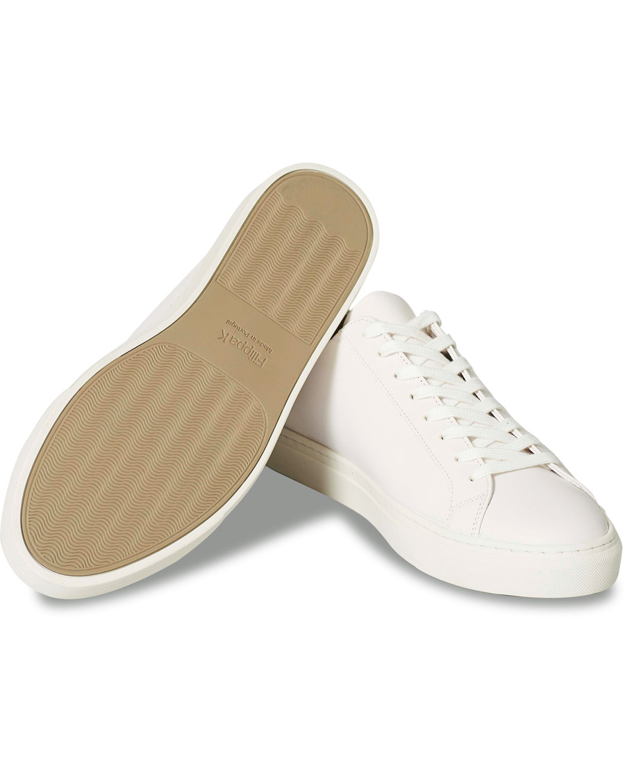 Herre | Filippa K Morgan Leather Sneakers White | Filippa K | Morgan Leather Sneakers White