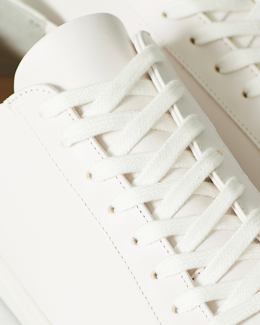 Herre | Filippa K Morgan Leather Sneakers White | Filippa K | Morgan Leather Sneakers White