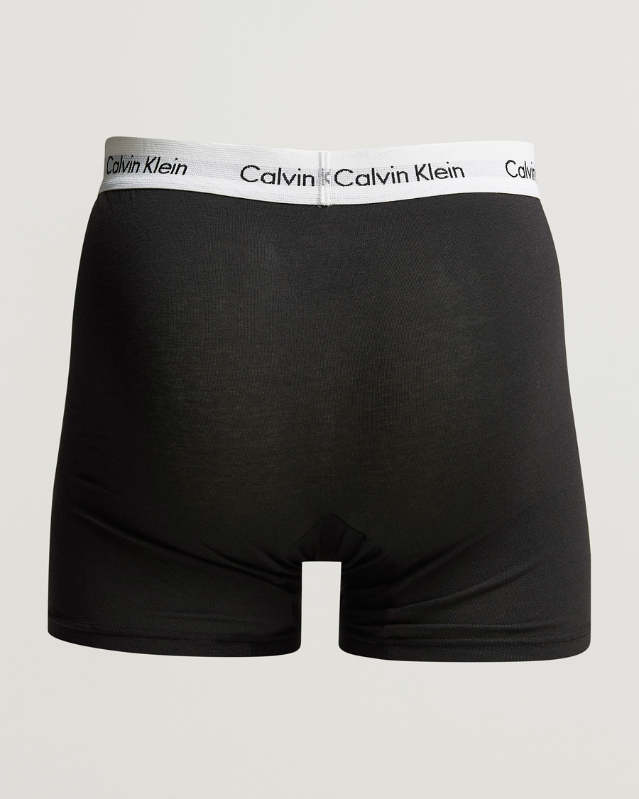 Tomhed Erhvervelse Pigment Calvin Klein Cotton Stretch 3-Pack Boxer Breif Black - CareOfCarl.dk