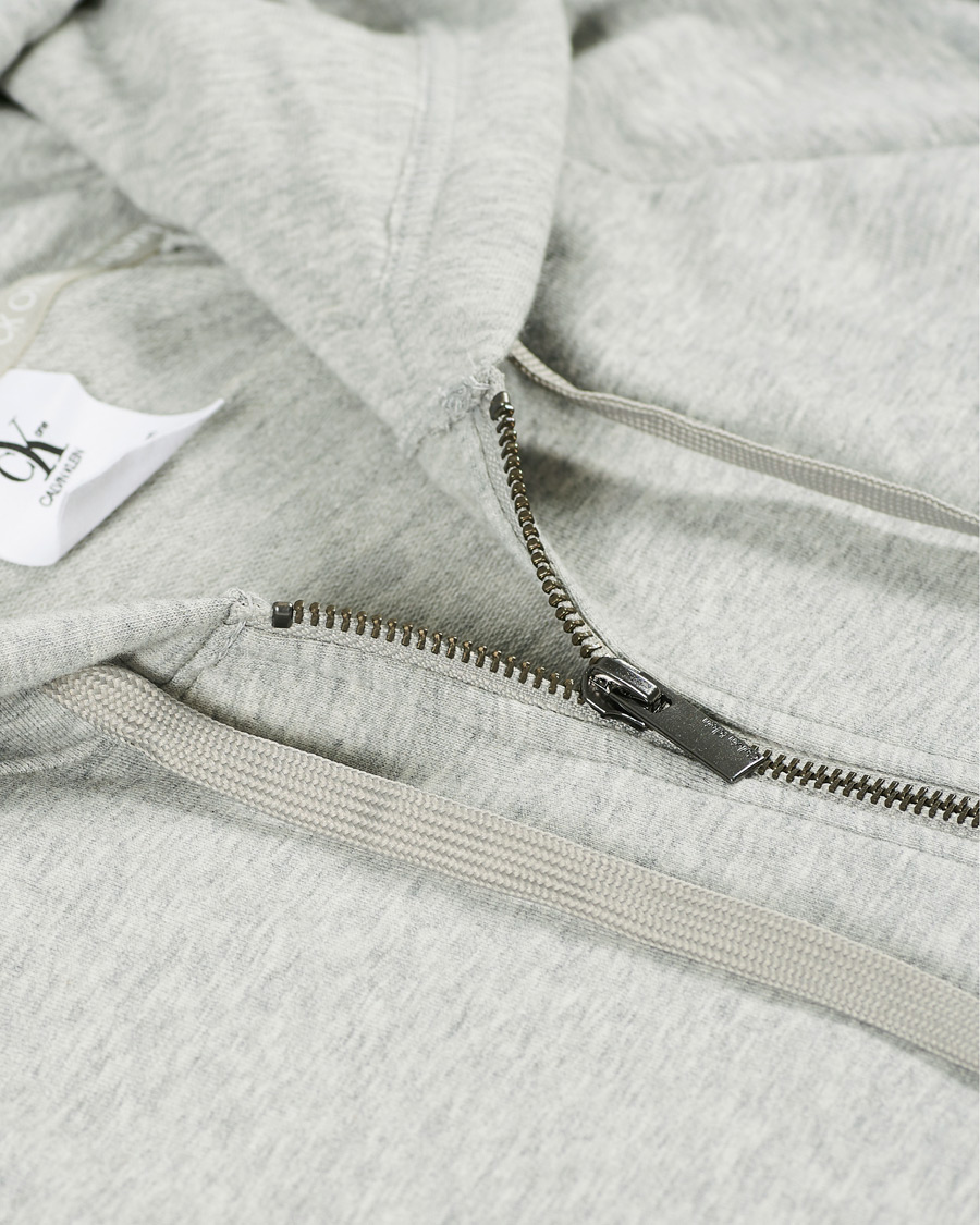 Herre | Trøjer | Calvin Klein | CK One Lounge Full Zip Hoodie Grey Heather