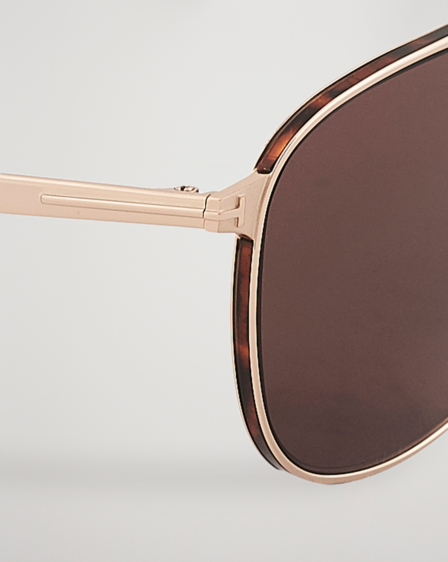 Herre | Tom Ford Jake Sunglasses Shiny Rose Gold/Brown | Tom Ford | Jake Sunglasses Shiny Rose Gold/Brown