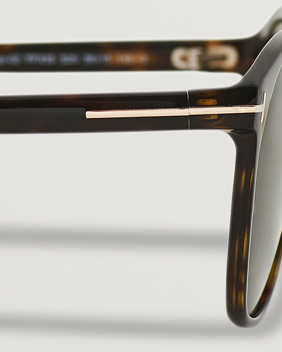 Herre | Tom Ford Jasper-02 Sunglasses Dark Havana/Green | Tom Ford | Jasper-02 Sunglasses Dark Havana/Green
