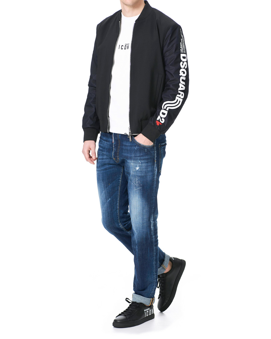 Herre | Dsquared2 Dsquared2 X Ibrahimovic New Tennis Sneaker Black | Dsquared2 | X Ibrahimovic New Tennis Sneaker Black