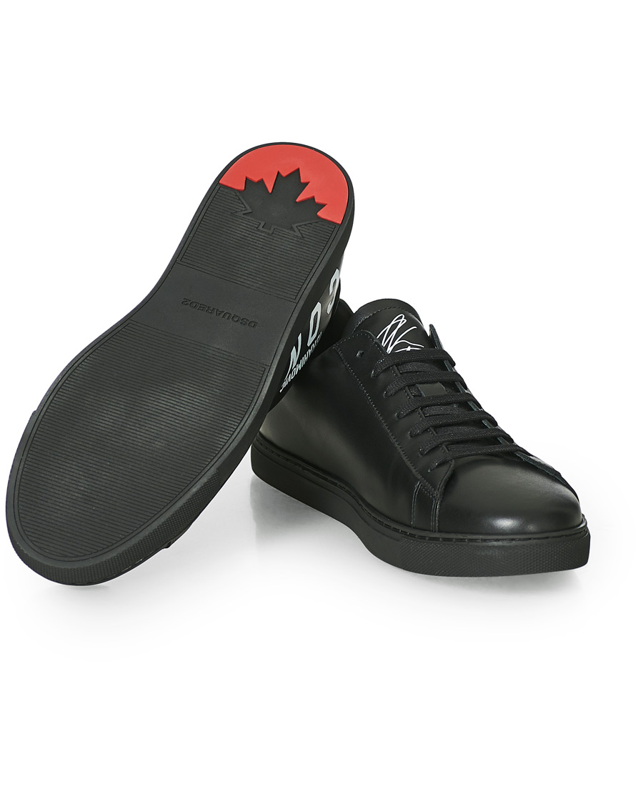 Herre | Dsquared2 Dsquared2 X Ibrahimovic New Tennis Sneaker Black | Dsquared2 | X Ibrahimovic New Tennis Sneaker Black
