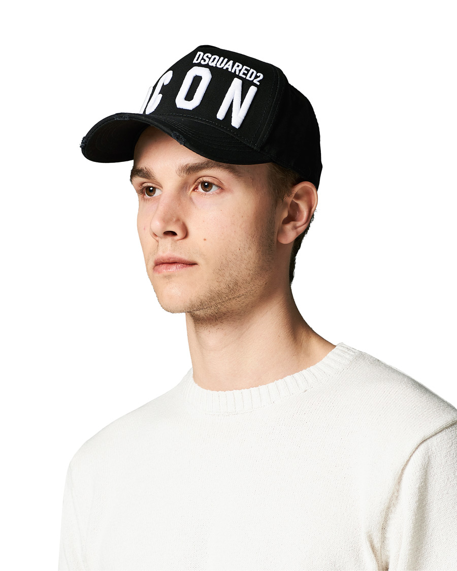 Herre | Dsquared2 Icon Cap Black | Dsquared2 | Icon Cap Black