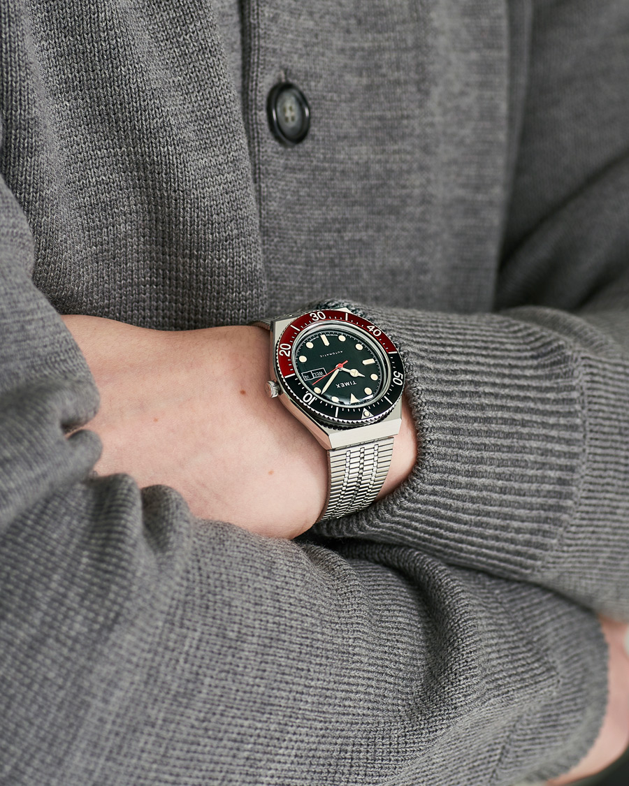 Herre | Timex M79 Automatic 40mm Black/Red | Timex | M79 Automatic 40mm Black/Red