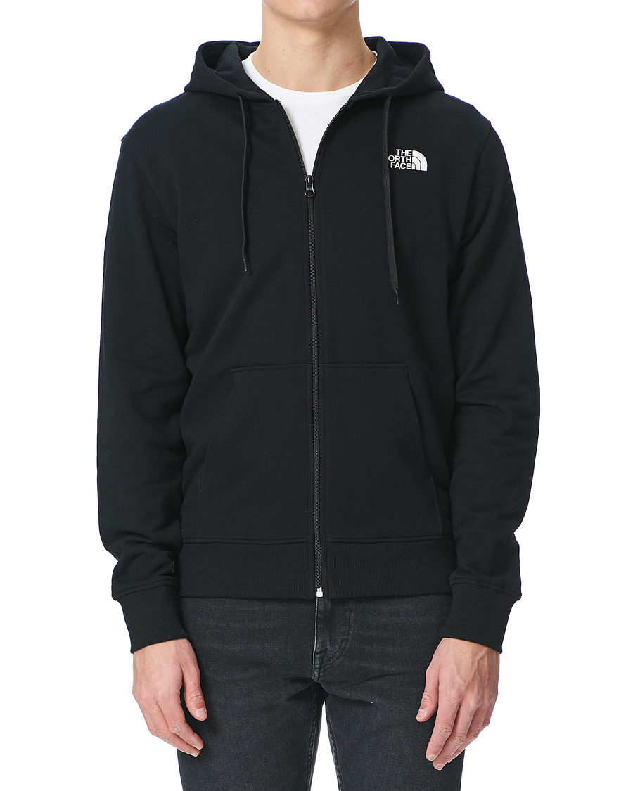 Herre | Trøjer | The North Face | Open Gate Full Zip Hoodie Black