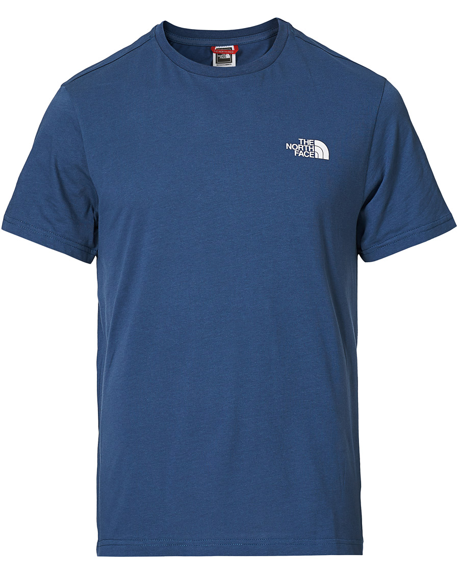 Herre | T-Shirts | The North Face | Simple Dome Crew Neck Tee Vintage Indigo