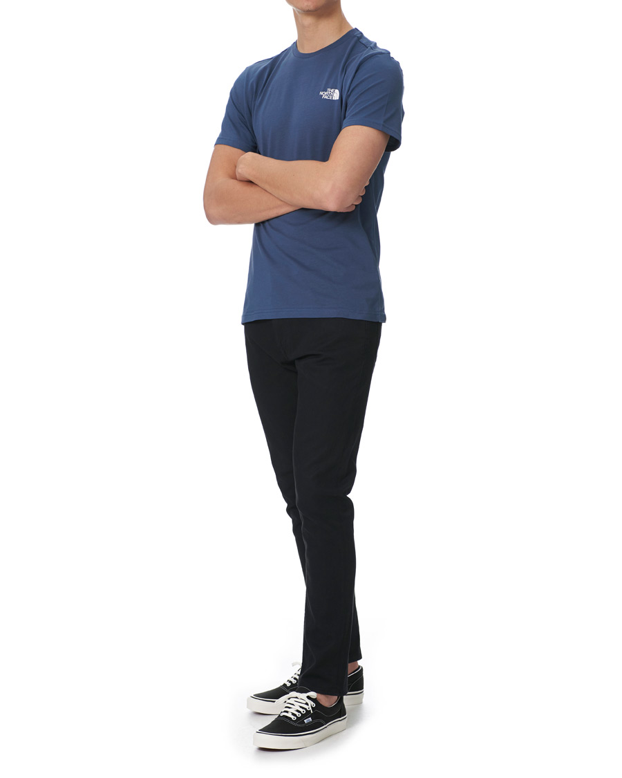 Herre | T-Shirts | The North Face | Simple Dome Crew Neck Tee Vintage Indigo