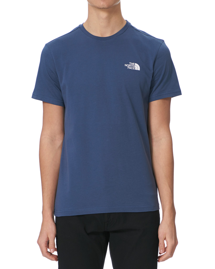 Herre | T-Shirts | The North Face | Simple Dome Crew Neck Tee Vintage Indigo