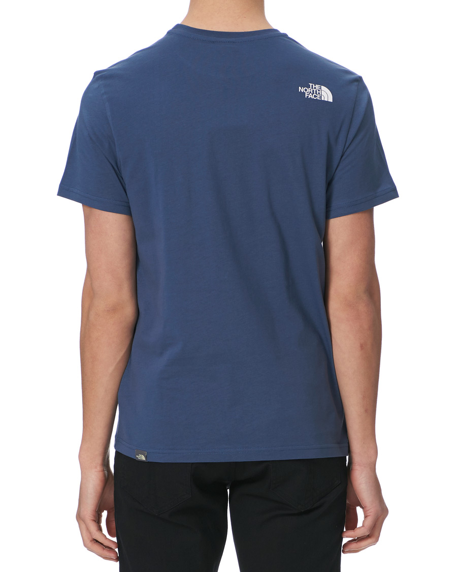 Herre | T-Shirts | The North Face | Simple Dome Crew Neck Tee Vintage Indigo