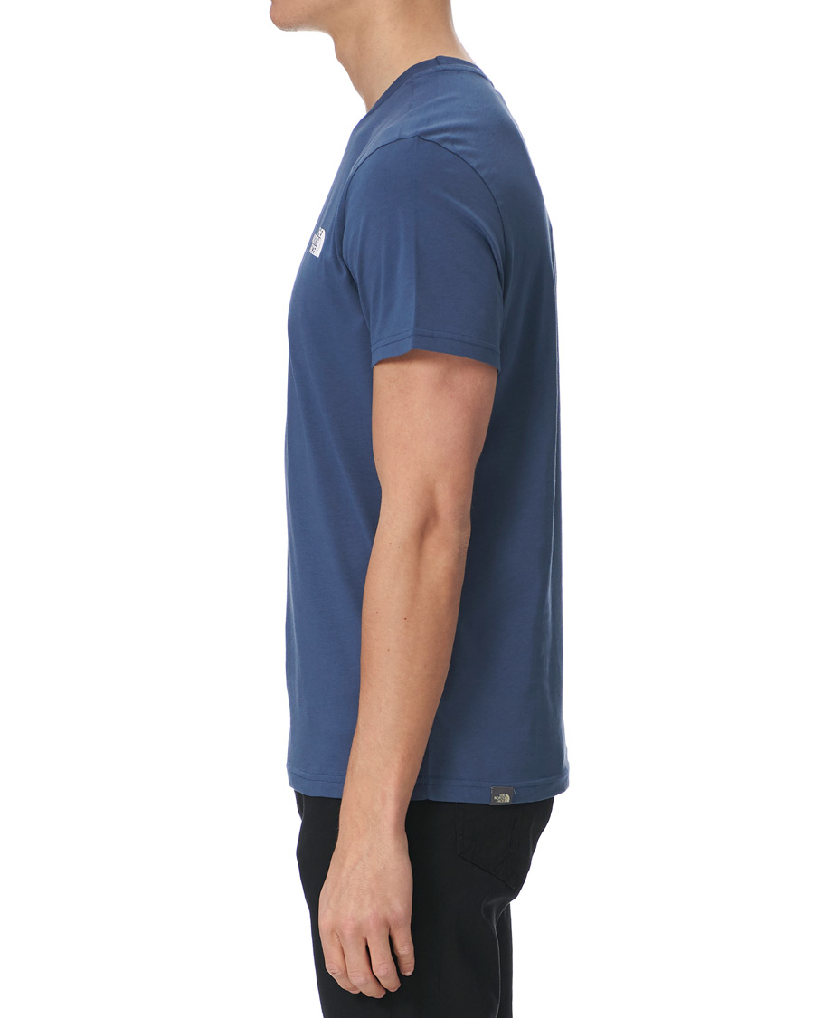 Herre | T-Shirts | The North Face | Simple Dome Crew Neck Tee Vintage Indigo