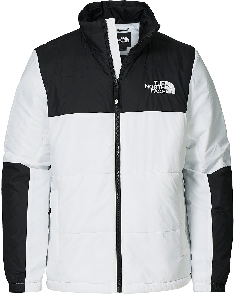 The North Face Gosei Puffer Jacket White Black Careofcarl Dk
