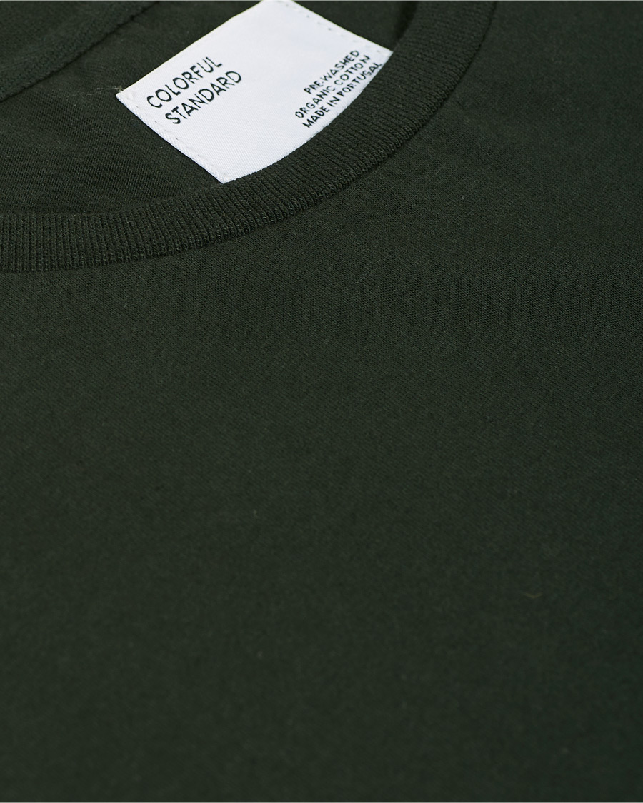 Herre | T-Shirts | Colorful Standard | Classic Organic T-Shirt Hunter Green