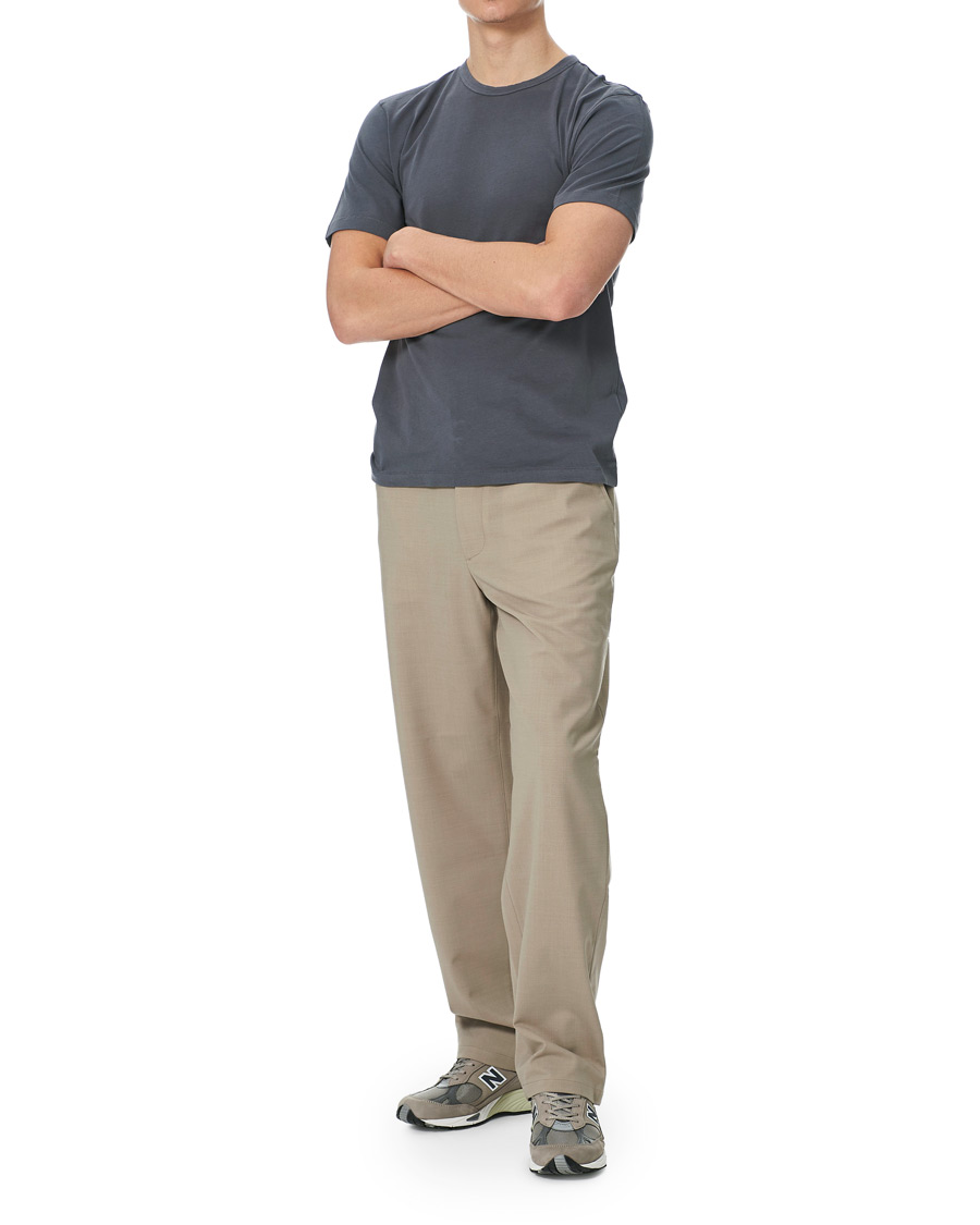 Herre | Bukser | Sunflower | Soft Wool Trousers Beige