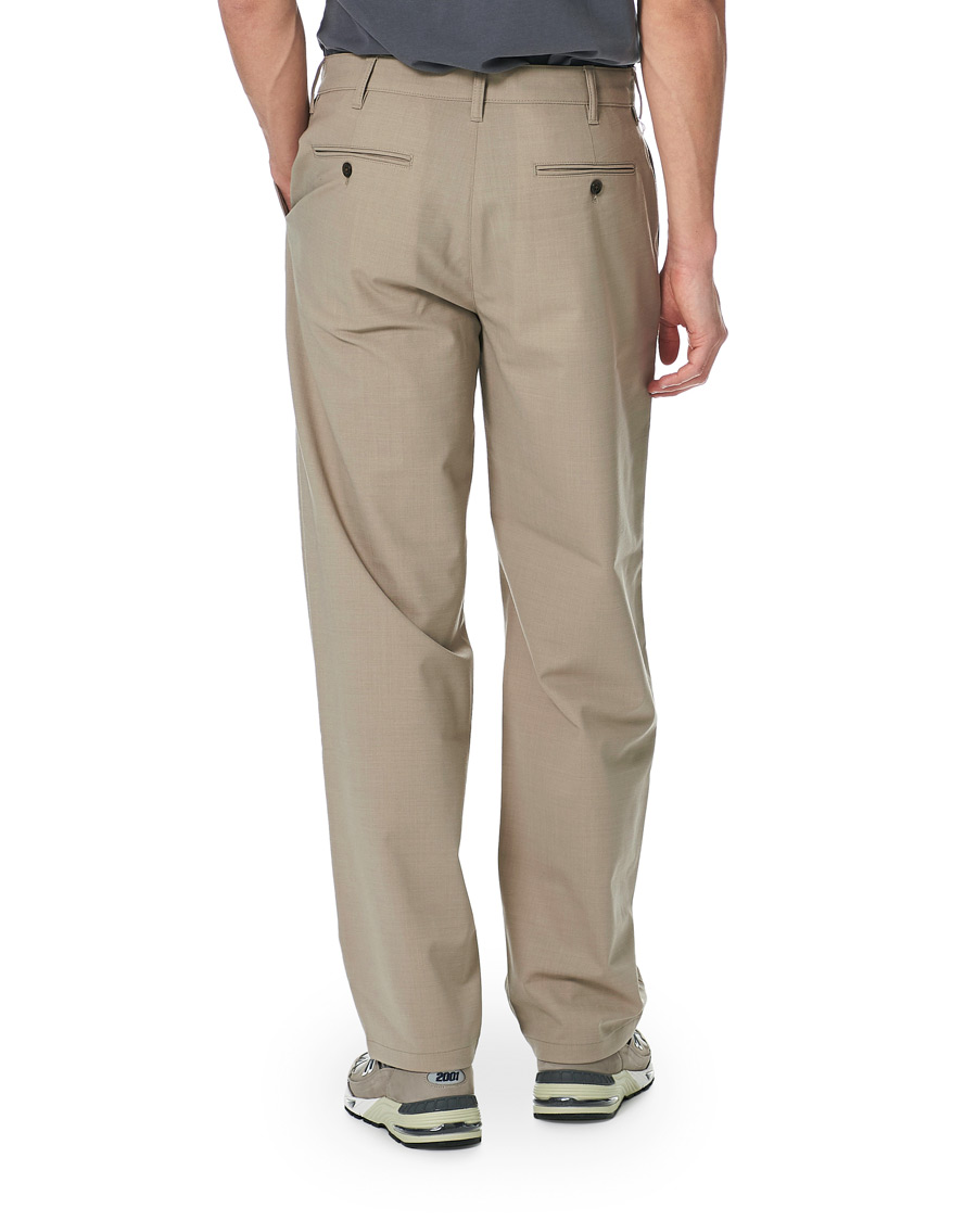 Herre | Bukser | Sunflower | Soft Wool Trousers Beige