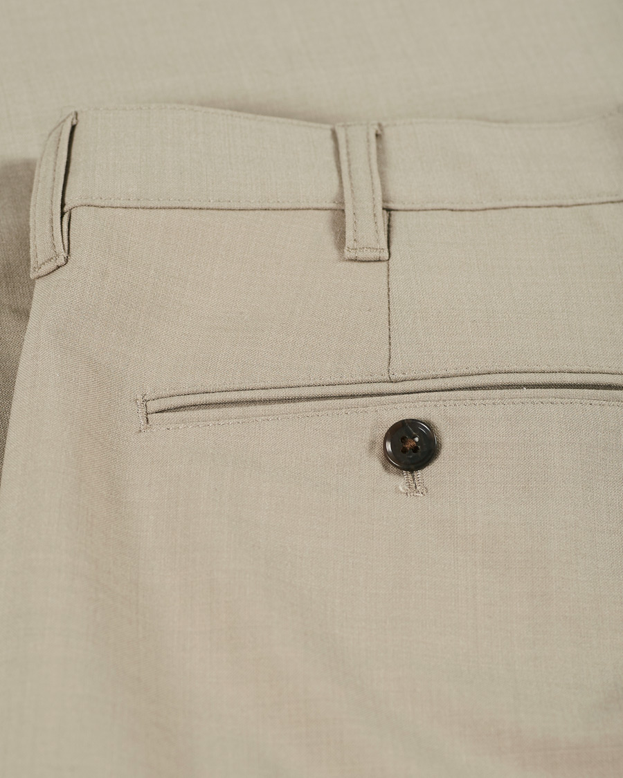 Herre | Bukser | Sunflower | Soft Wool Trousers Beige