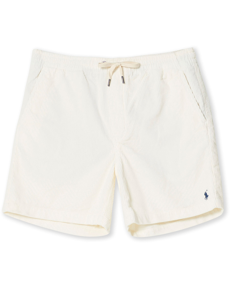 Herre | Drawstringshorts | Polo Ralph Lauren | Prepster Corduroy Drawstring Shorts Warm White