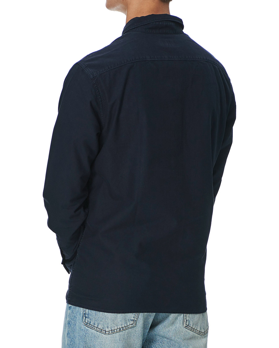 Herre | Skjorter | Polo Ralph Lauren | Zip Oxford Garment Dyed Shirt Navy