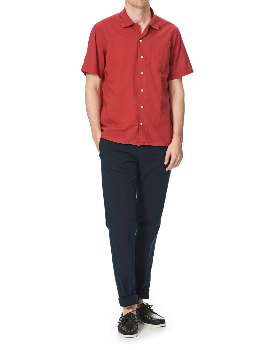 Herre | Skjorter | Polo Ralph Lauren | Classic Fit Short Sleeve Shirt Chili Pepper