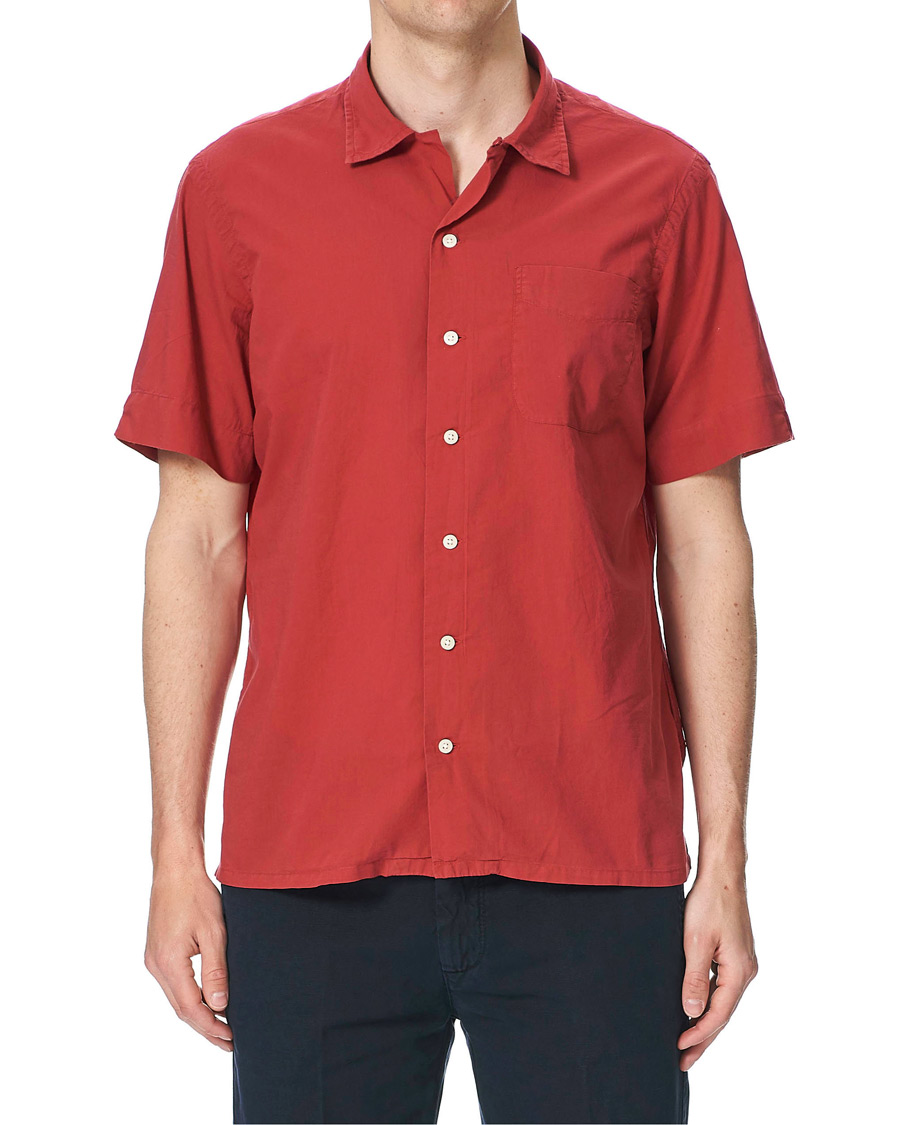 Herre | Skjorter | Polo Ralph Lauren | Classic Fit Short Sleeve Shirt Chili Pepper