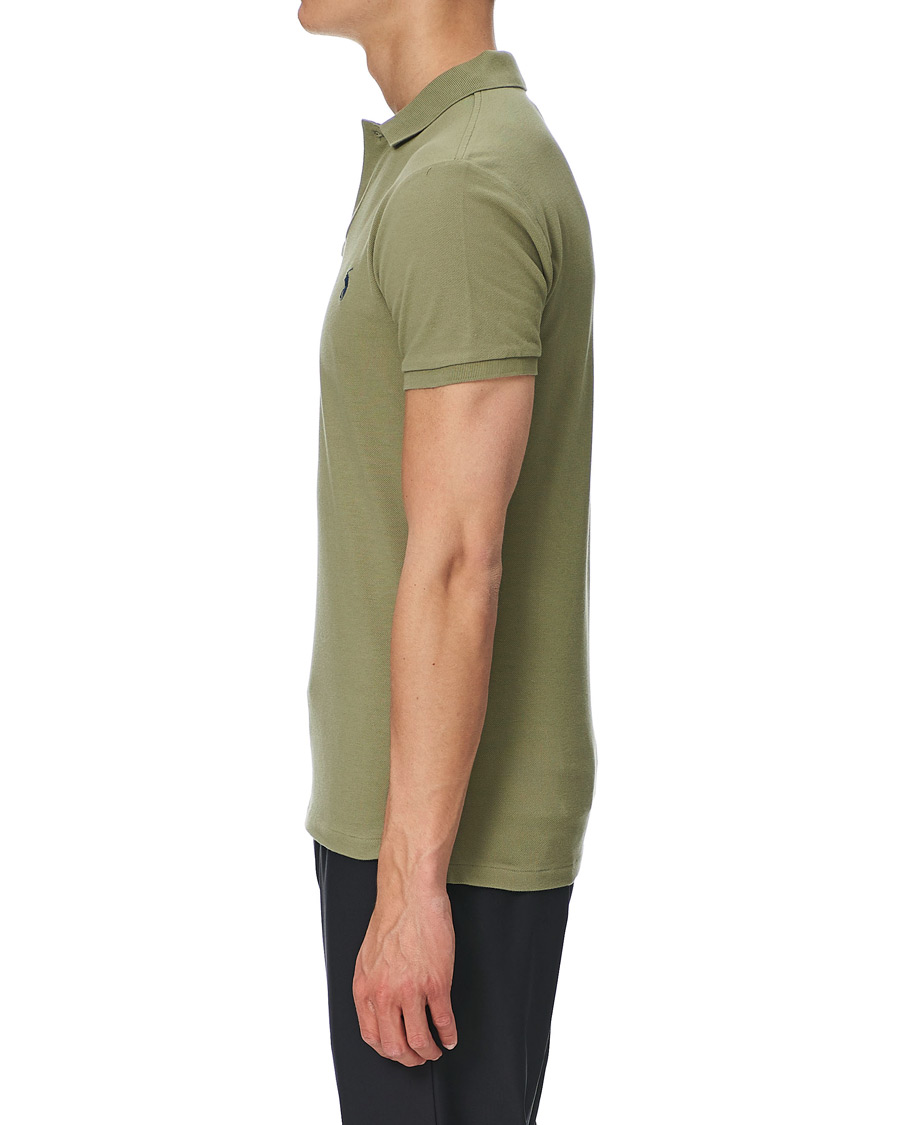 Herre | Polotrøjer | Polo Ralph Lauren | Slim Fit Polo Sage Green