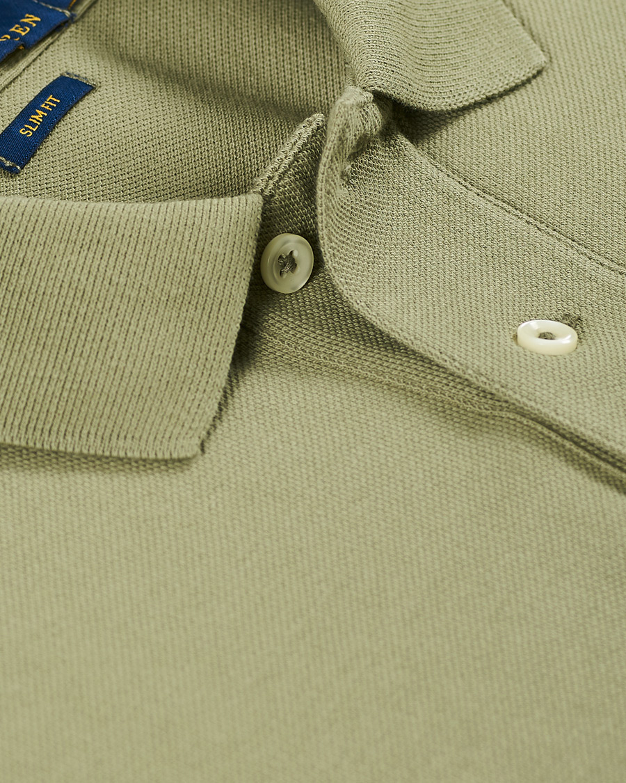 Herre | Polotrøjer | Polo Ralph Lauren | Slim Fit Polo Sage Green