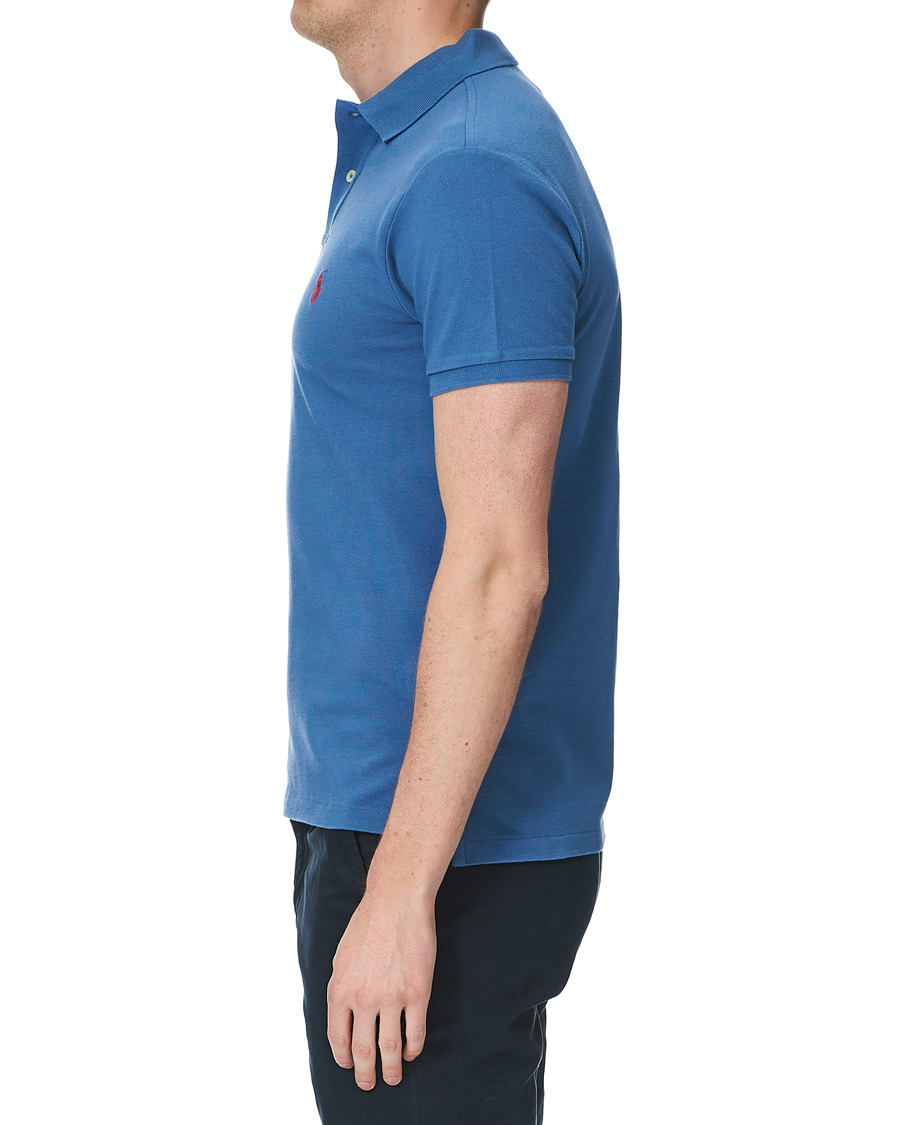 Herre | Polotrøjer | Polo Ralph Lauren | Slim Fit Polo Delta Blue