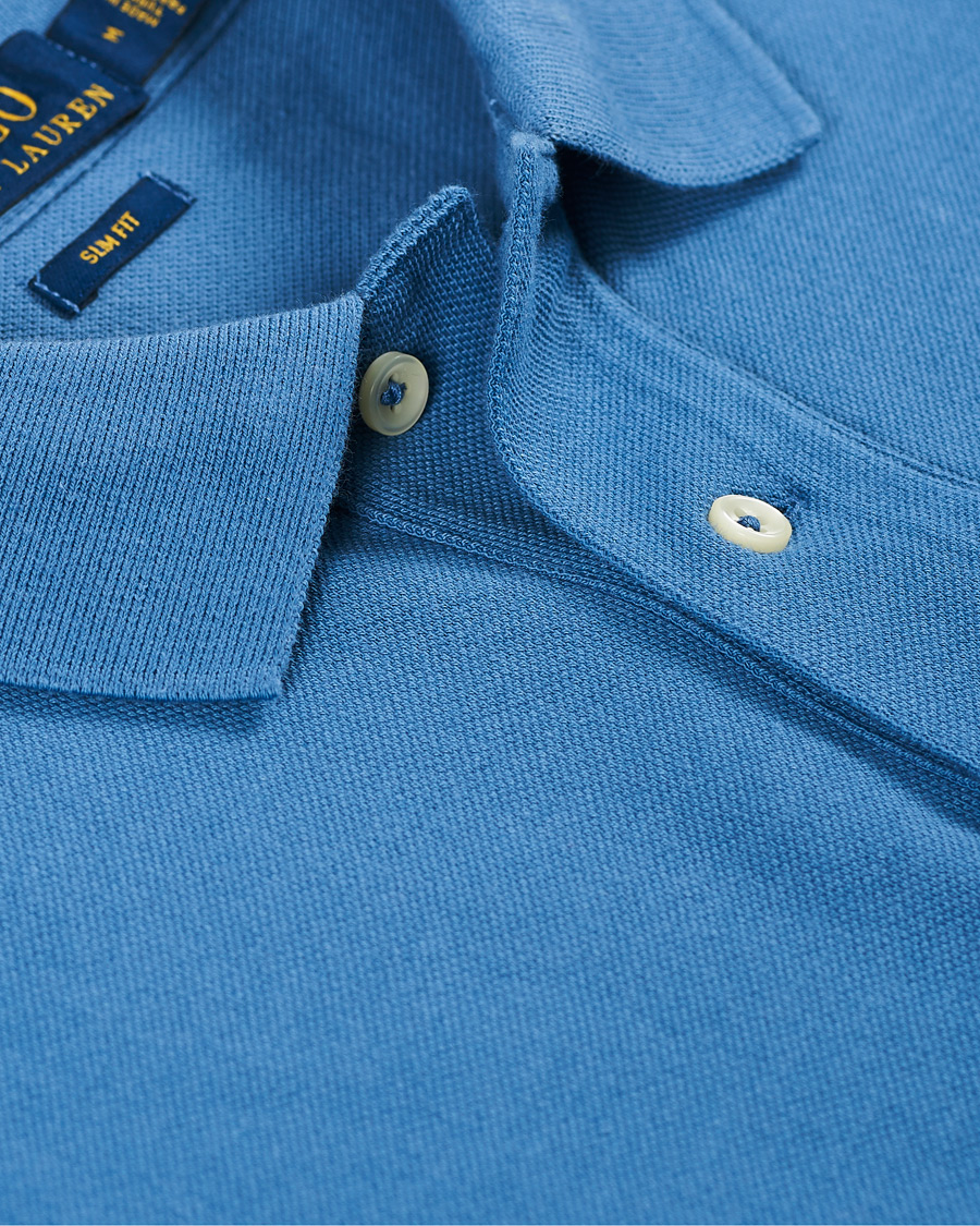 Herre | Polotrøjer | Polo Ralph Lauren | Slim Fit Polo Delta Blue
