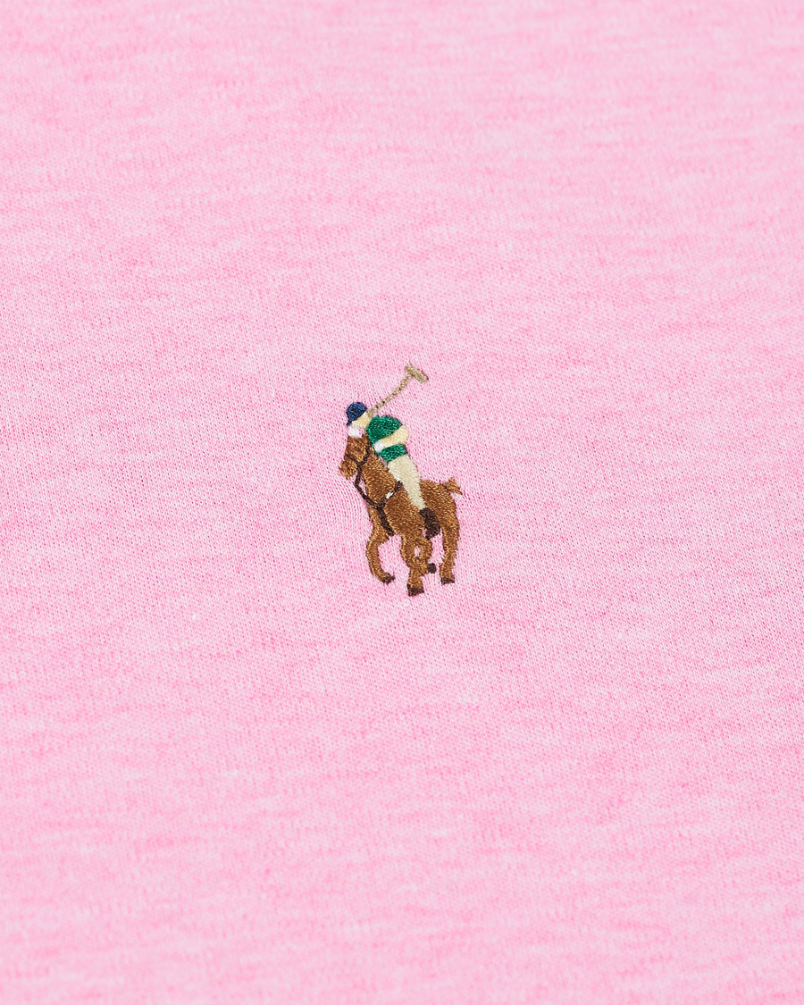 Herre | Polotrøjer | Polo Ralph Lauren | Custom Slim Fit Interlock Polo Hampton Pink Heather