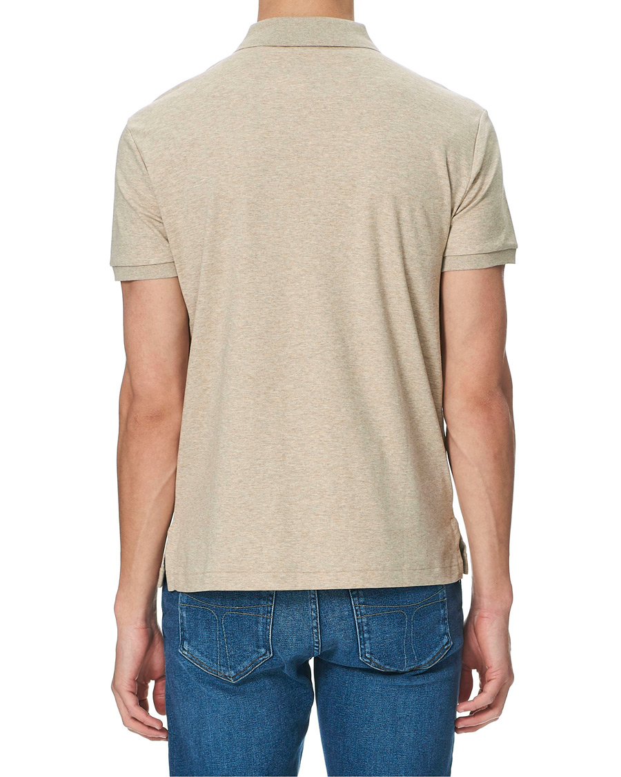 Herre | Polotrøjer | Polo Ralph Lauren | Luxury Pima Cotton Polo Tuscan Beige Heather