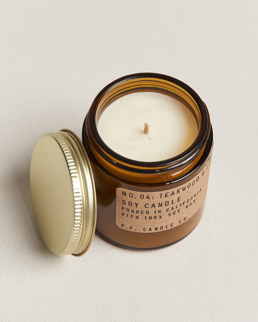 Herre | Livsstil | P.F. Candle Co. | Soy Candle No. 4 Teakwood & Tobacco 99g