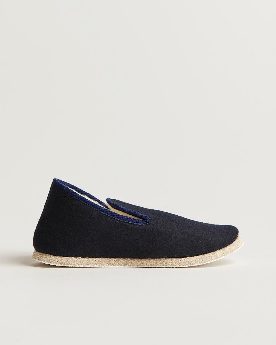 Herre | Armor-lux Maoutig Home Slippers Navy | Armor-lux | Maoutig Home Slippers Navy
