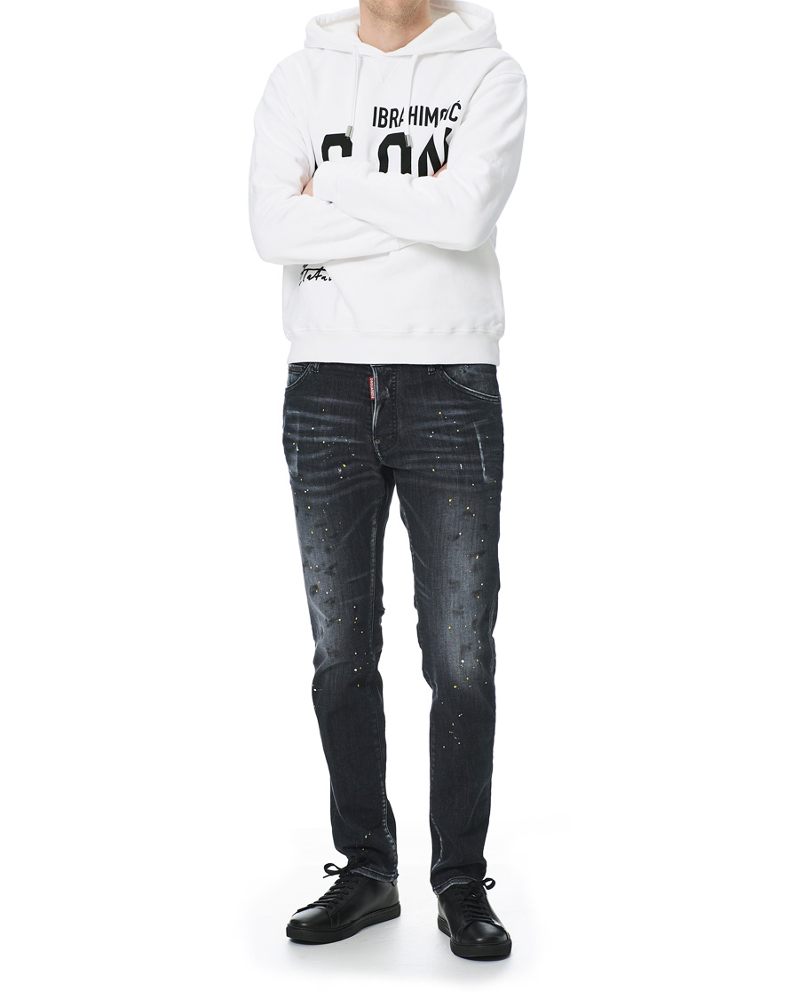 Herre | Jeans | Dsquared2 | X Ibrahimovic Cool Guy Fit Jeans Black