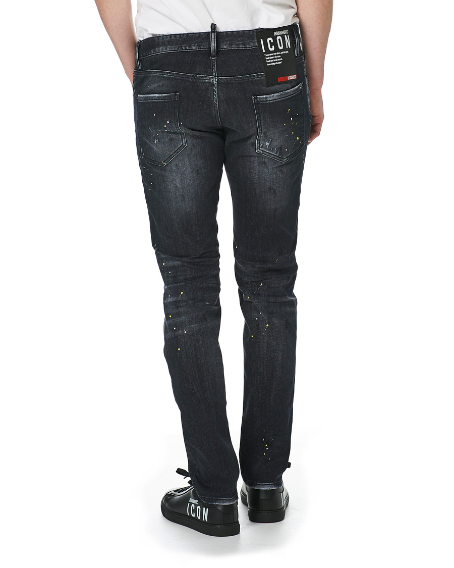 Herre | Jeans | Dsquared2 | X Ibrahimovic Cool Guy Fit Jeans Black