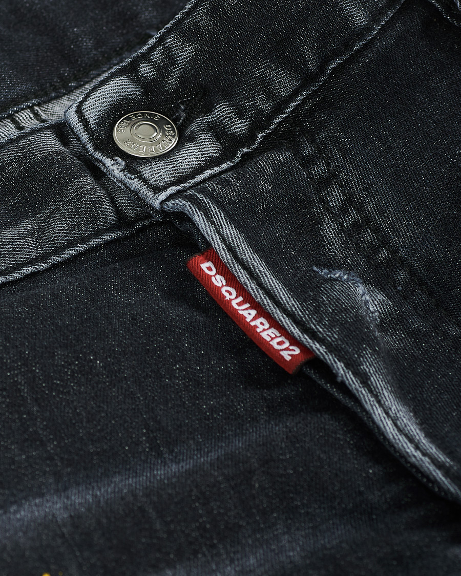 Herre | Jeans | Dsquared2 | X Ibrahimovic Cool Guy Fit Jeans Black