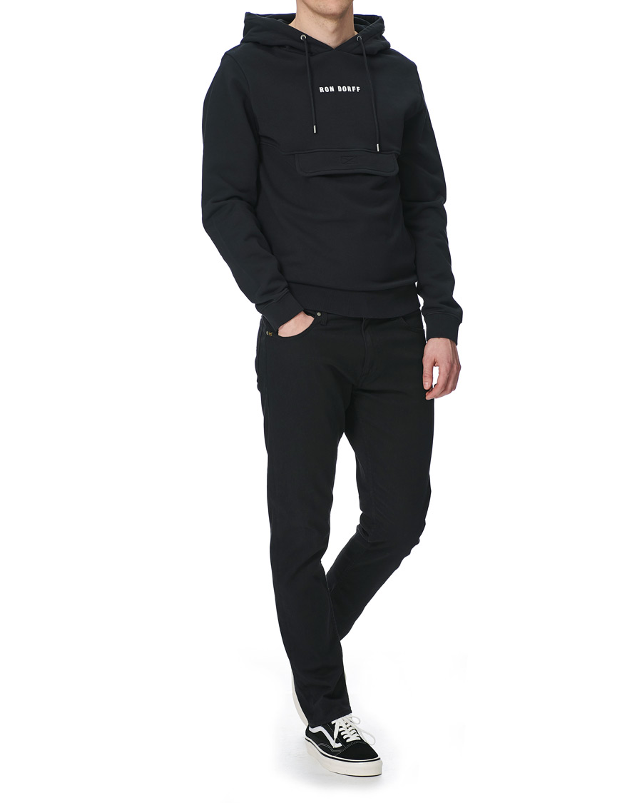 Herre | Trøjer | Ron Dorff | Pocket Hoodie Black