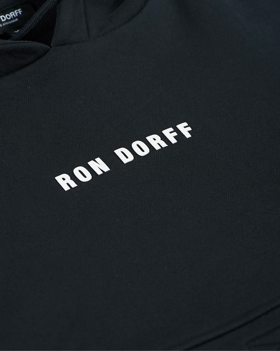 Herre | Trøjer | Ron Dorff | Pocket Hoodie Black