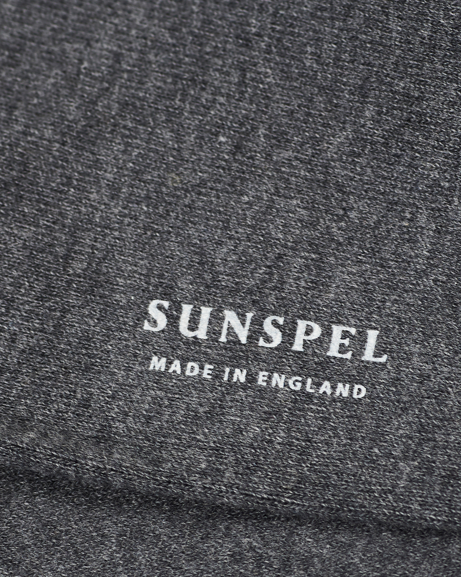 Herre | Afdelinger | Sunspel | Cotton Blend Socks Grey Melange