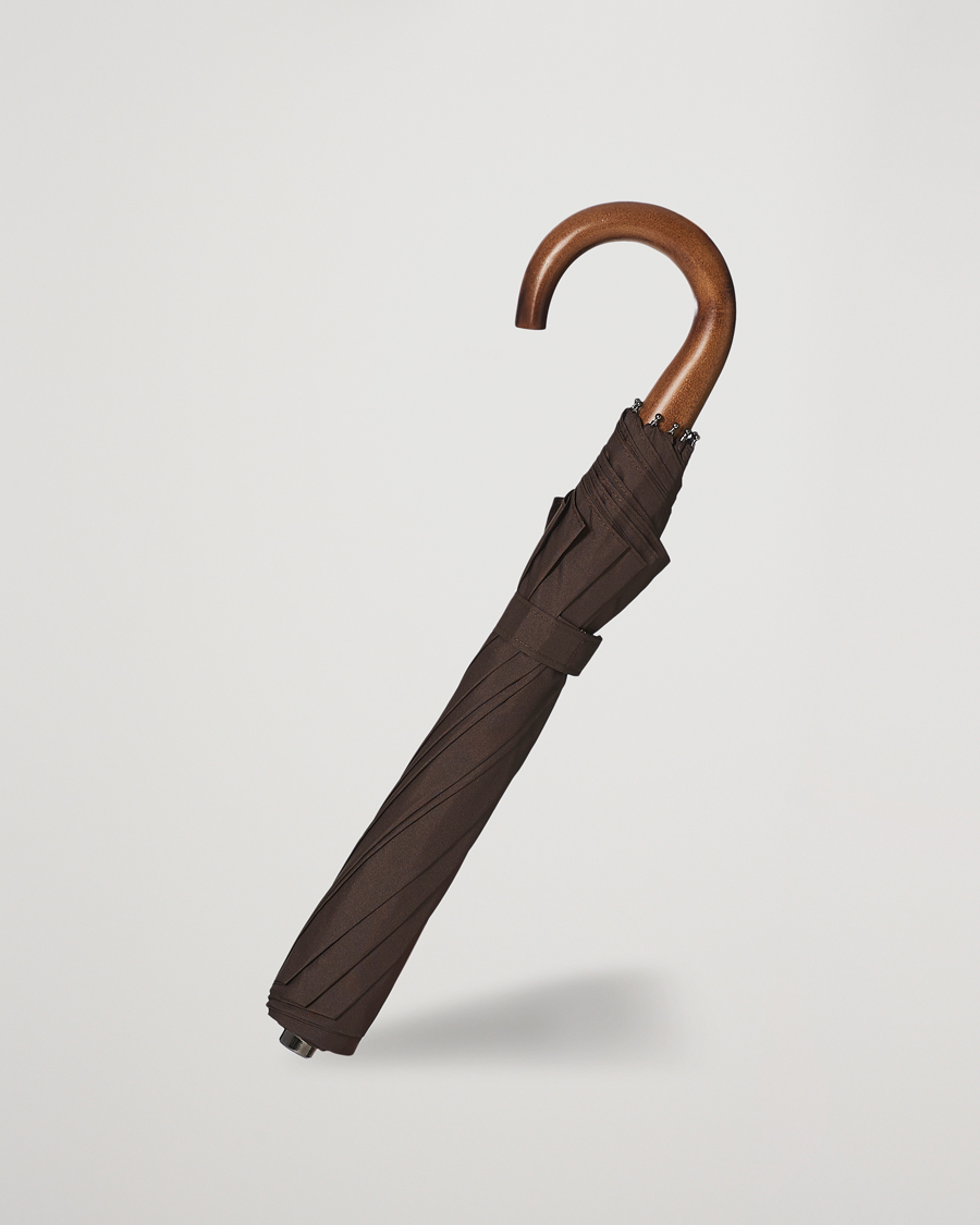 Herre | Tilbehør | Fox Umbrellas | Telescopic Umbrella Brown