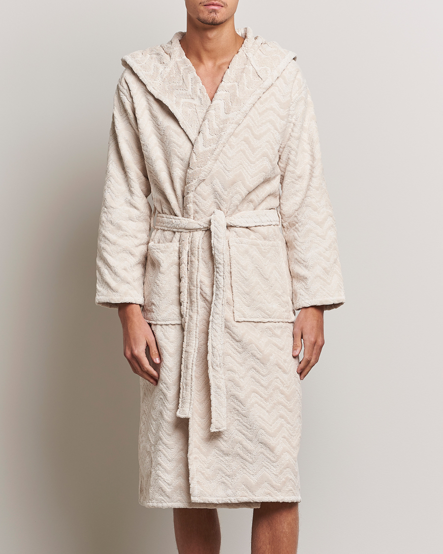 Herre |  | Missoni Home | Rex Bathrobe Cream